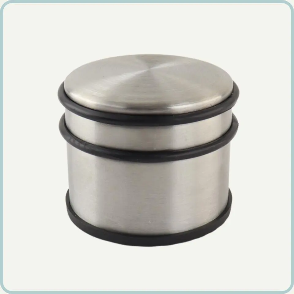 Nordix Deurstop Deurstopper Deurbuffer RVS 9cm Binnen