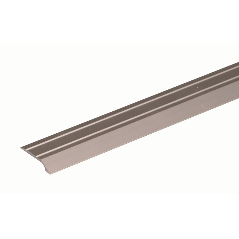 Barre de seuil autoadhésive en aluminium inox 39 x 8 mm 0,9 m ALBERTS
