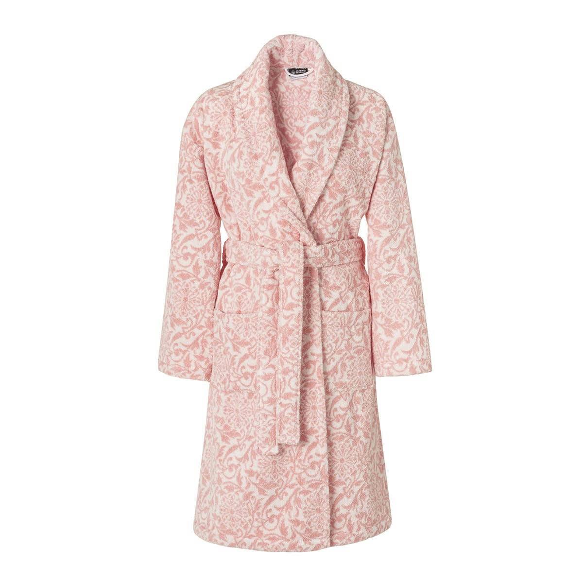CHARME - Peignoir en coton pivoine S