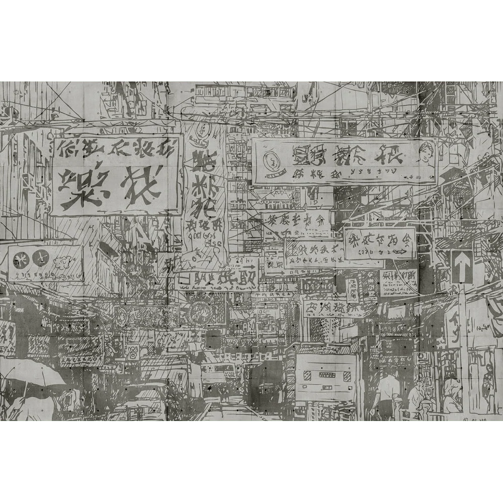 Papier peint panoramique XL HARAJUKU 400 x 270 cm