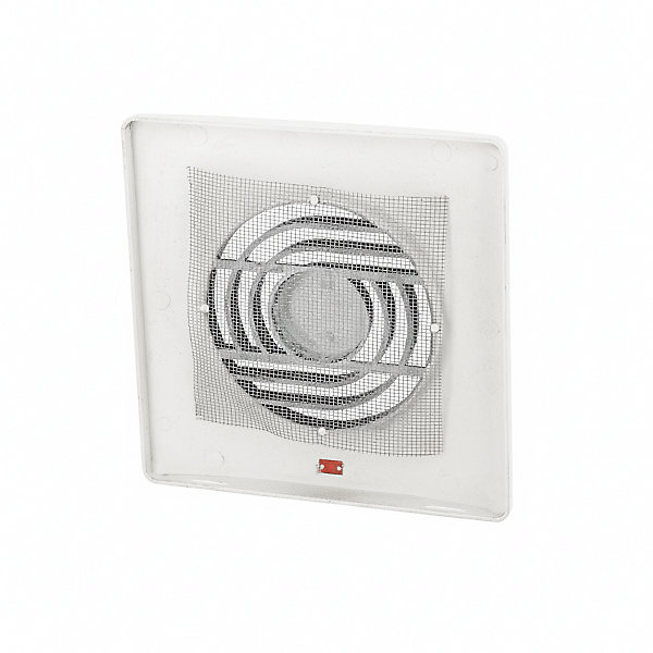 Extracteur d'Air Salle de Bain classique 100 mm plastique blanc HELIX HOROZ