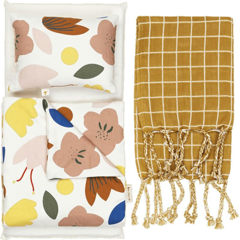 - Parure de lit pour poupée Mix