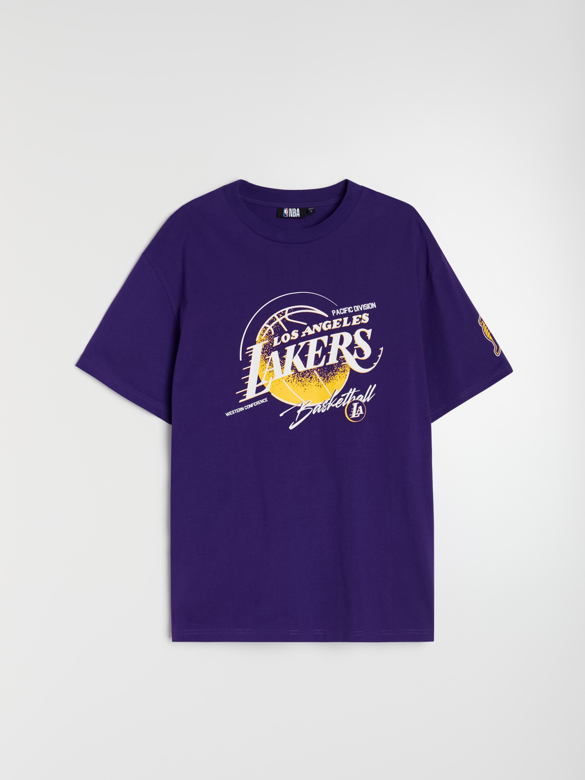 Bawełniana koszulka comfort z krótkim rękawem NBA