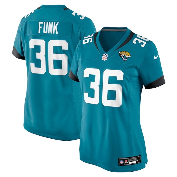 Jake Funk Jacksonville Jaguars Nike Women's Team Game Jersey -  Teal