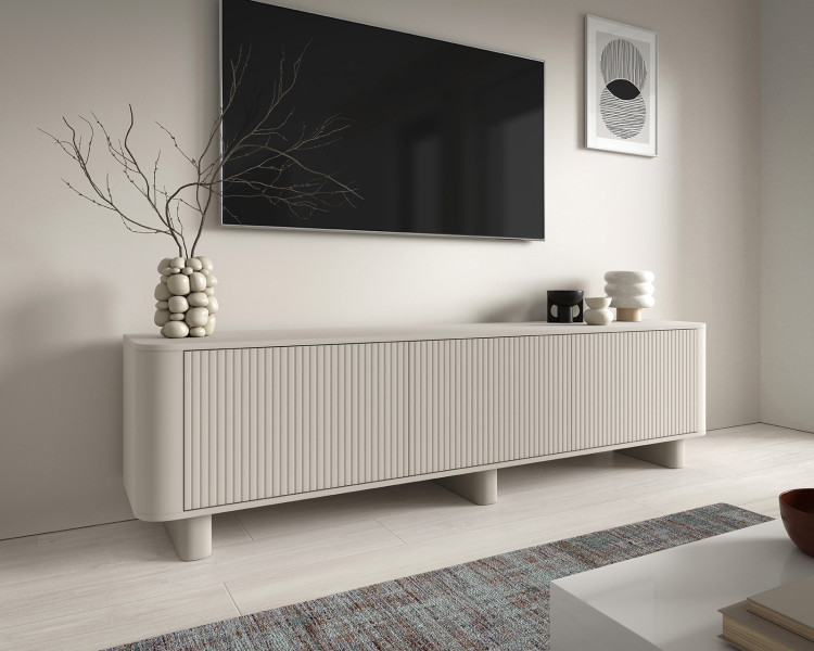 Komoda RTV Misterio 200cm wisząca Cashmere