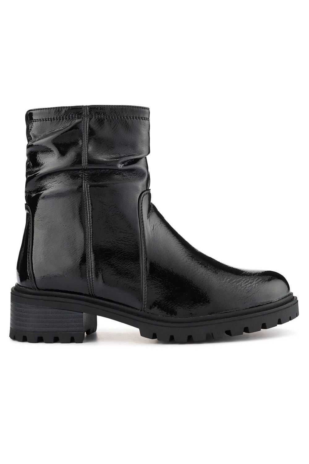 Pavers Smart Chunky Sole Ankle Boots