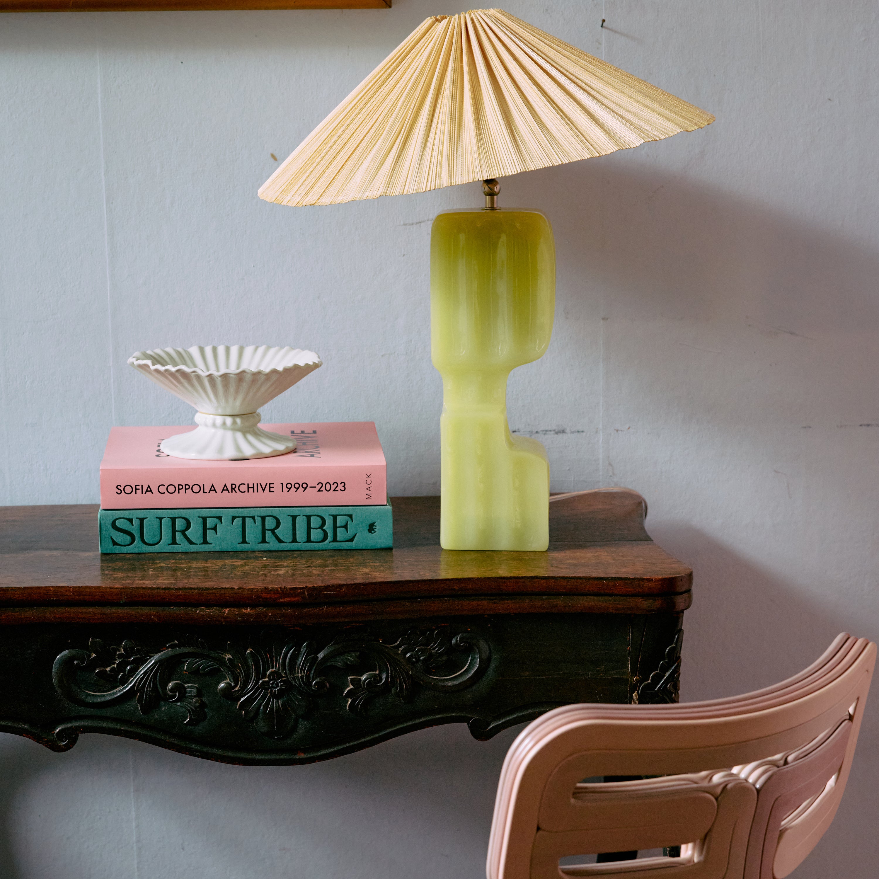 HKliving Column Tafellamp - Lime