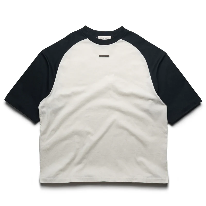 Fear Of God Essentials Baseball Tee - Ivory/Black