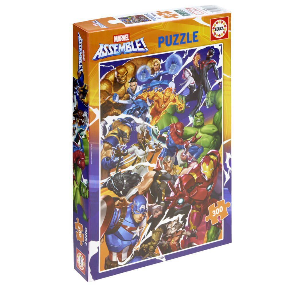 Puzzle enfant Marvel héros 300 pièces