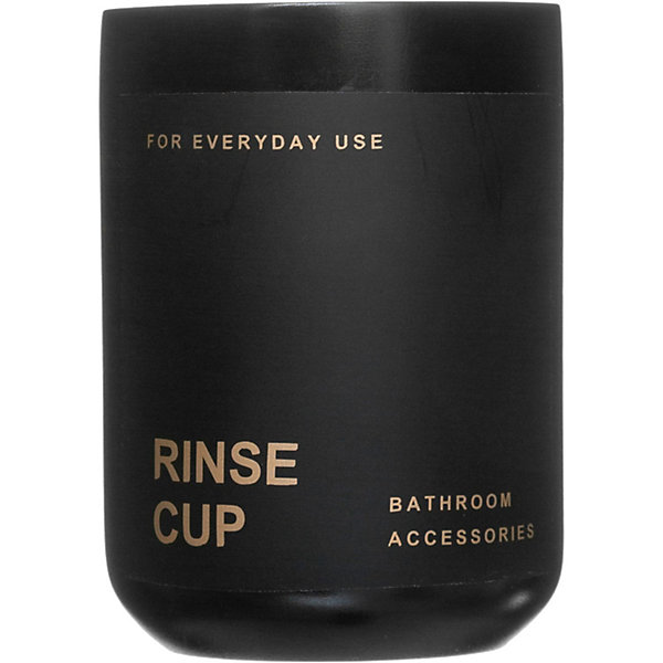 Gobelet de salle de bain design Black - Noir