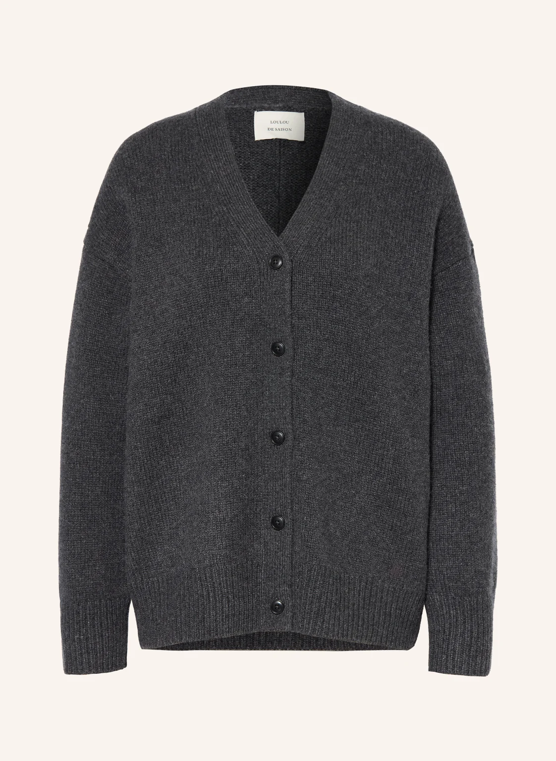 LOULOU DE SAISON Strickjacke DUCA aus Cashmere