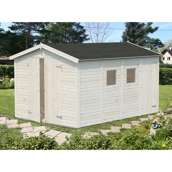 Elementhaus »Dan«, Holz, BxHxT: 295 x 220 x 370 cm (Außenmaße inkl. Dachüberstand)