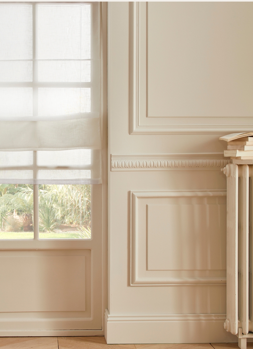 STORE BATEAU UNI BLANC
