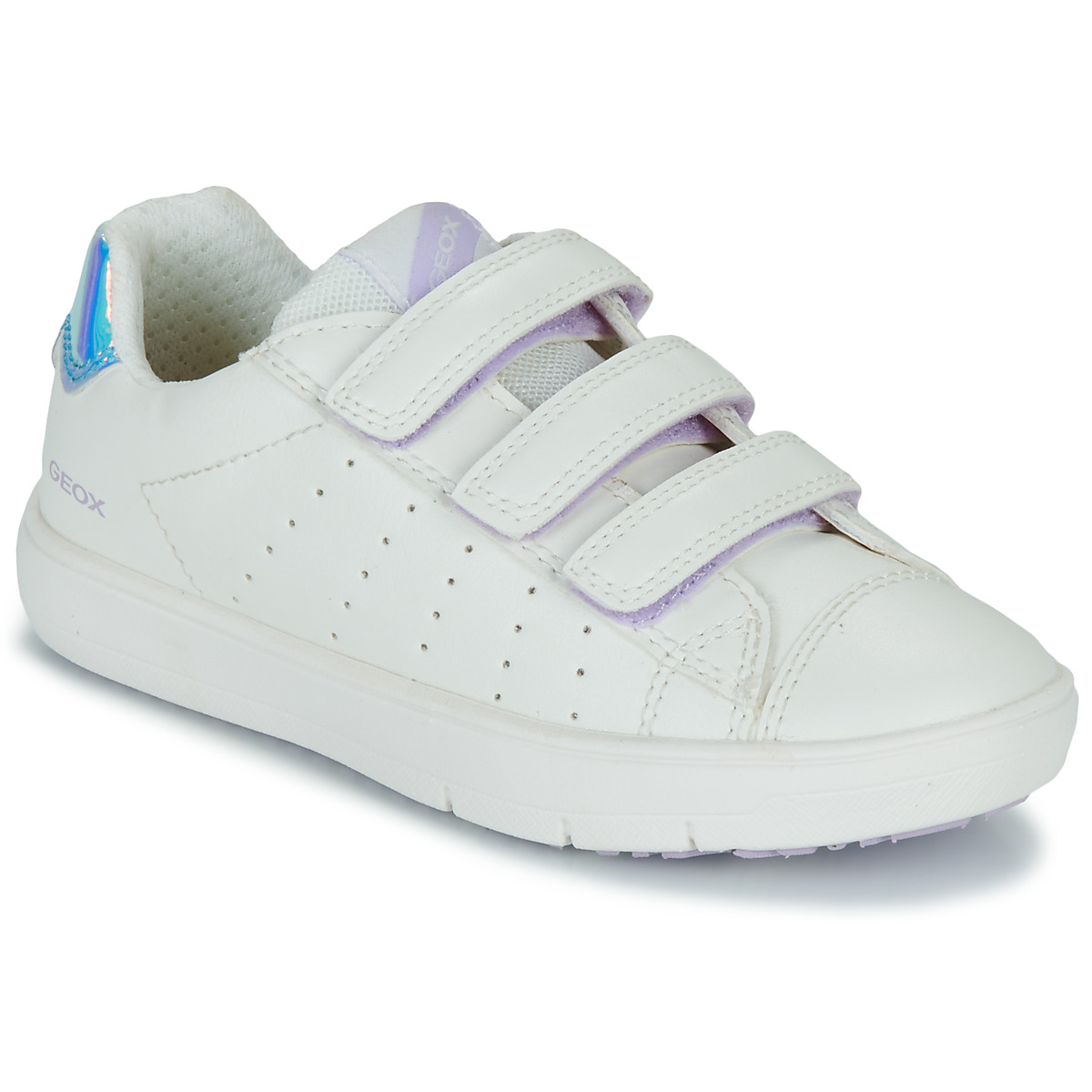 Geox - J SILENEX GIRL B - White / Iridescent
