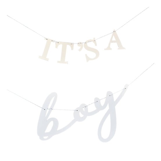 Ginger Ray It’s a Boy Baby Shower Bunting 1.5m