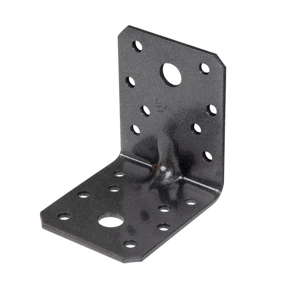 Schwerlast-Winkelverbinder mit Sicke, BxHxL: 70 x 55 x 70 mm, Stahl, 50 Stück