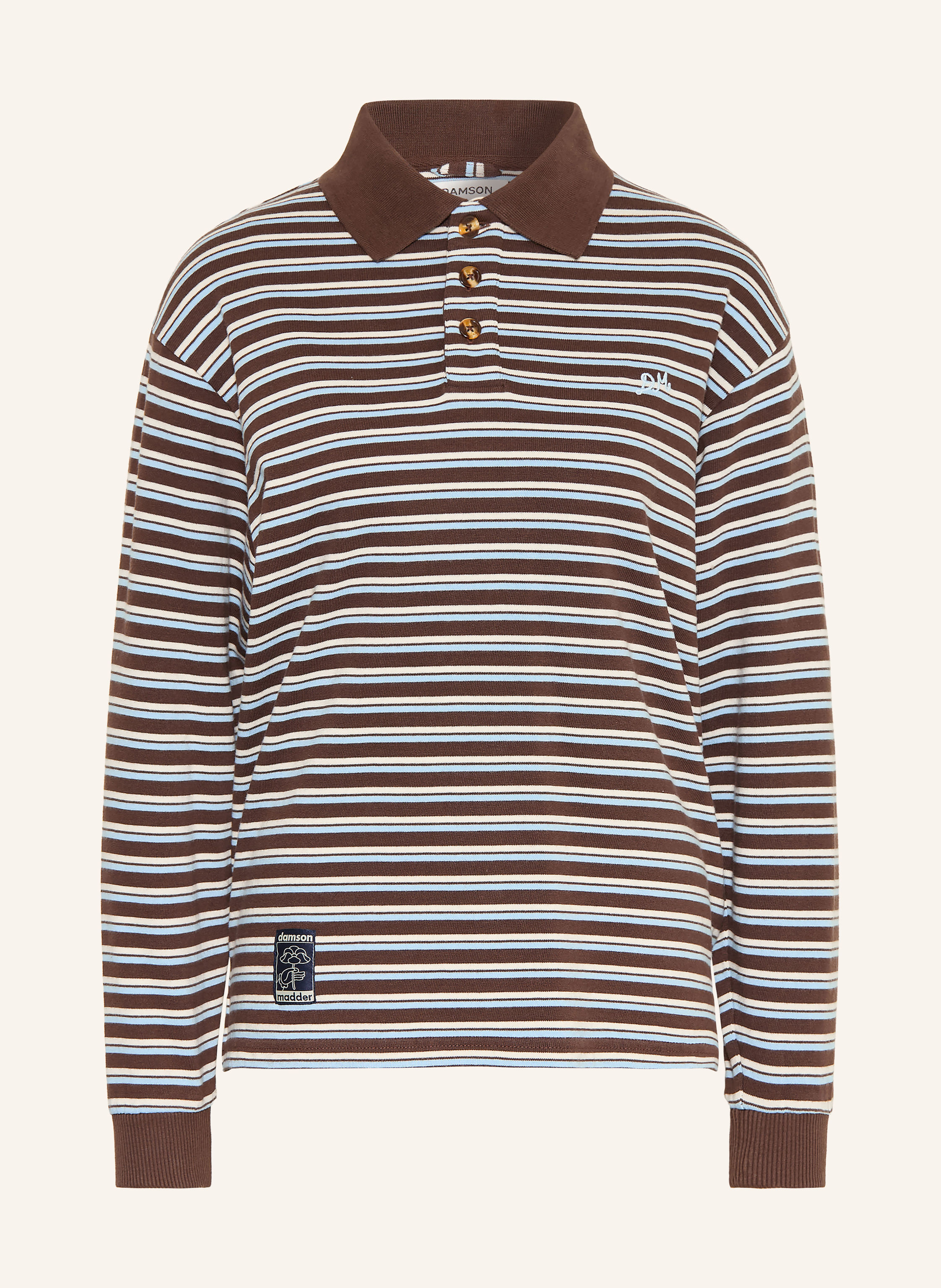 DAMSON MADDER. Strick-Poloshirt REMIE