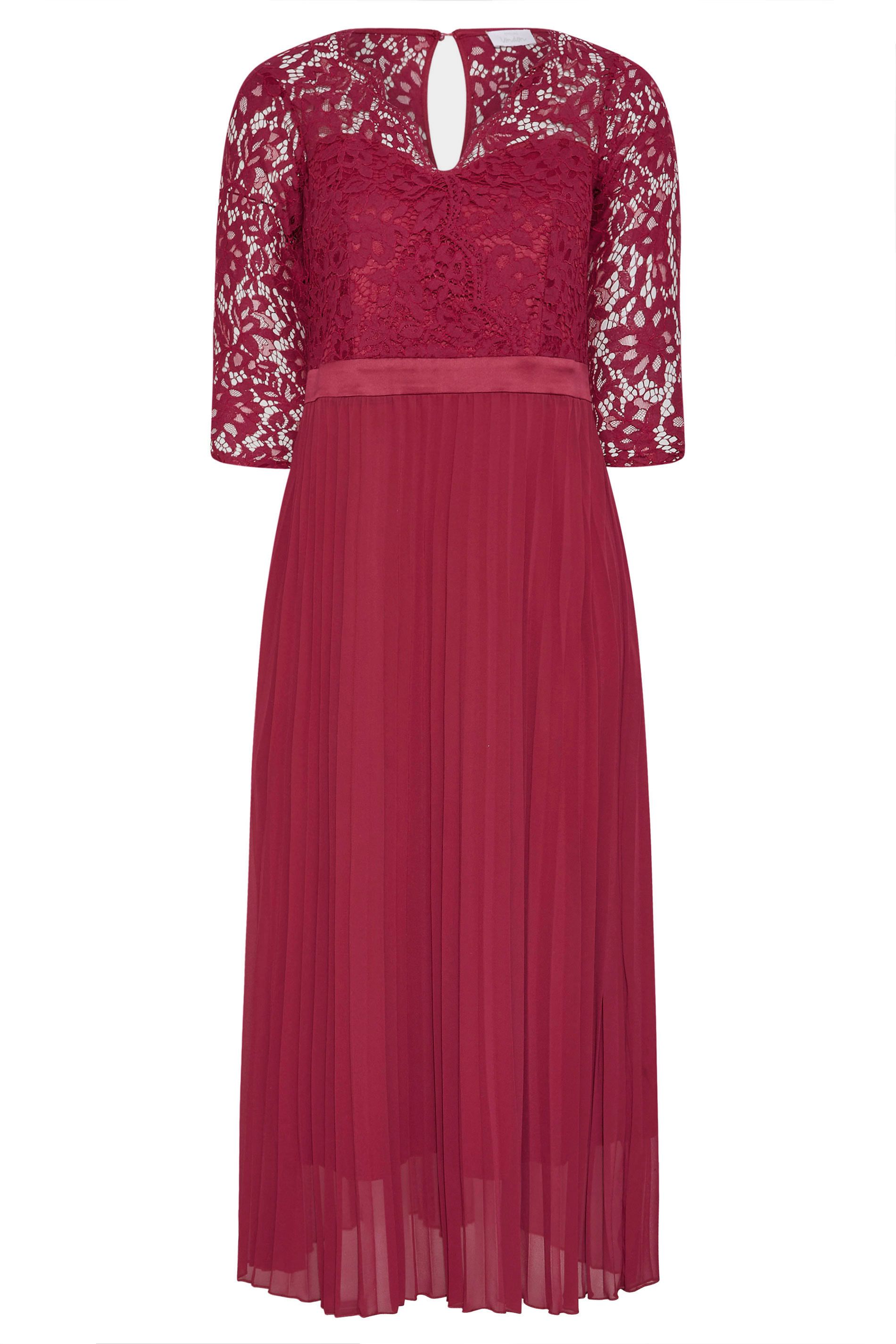 Yours Pleated Bridesmaid Maxi Dress