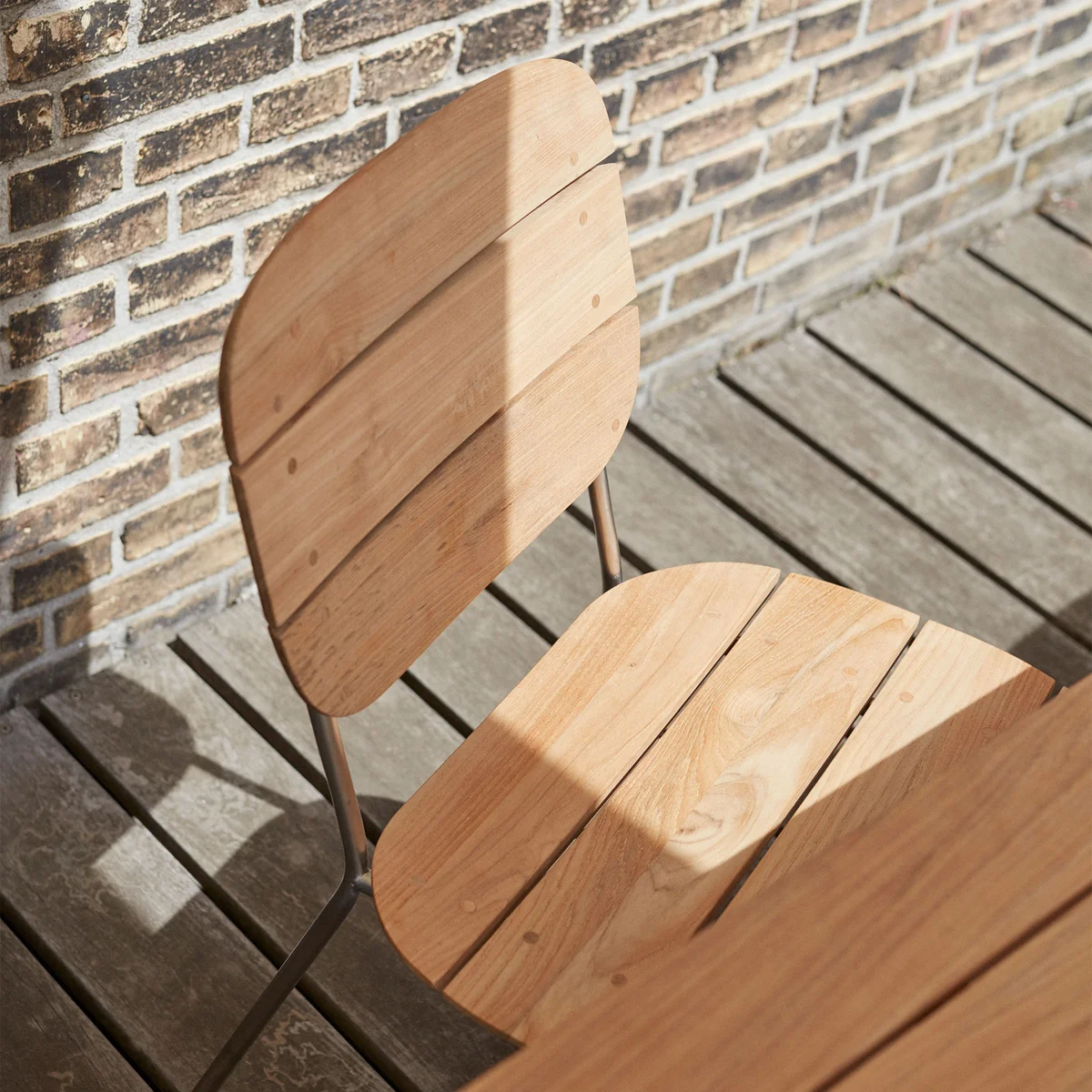 Fritz Hansen - Skagerak Lilium Stuhl, Teak / Edelstahl