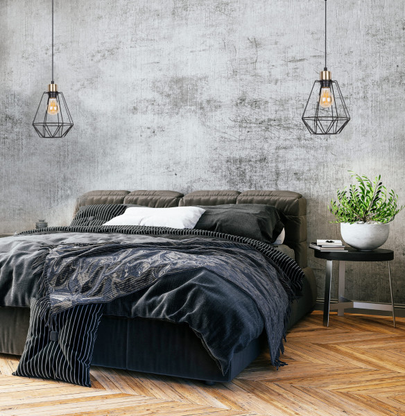 Lampa wisząca PRIMO czarno-złota 1xE27x60W wym:100x19x19cm IP20 Candellux