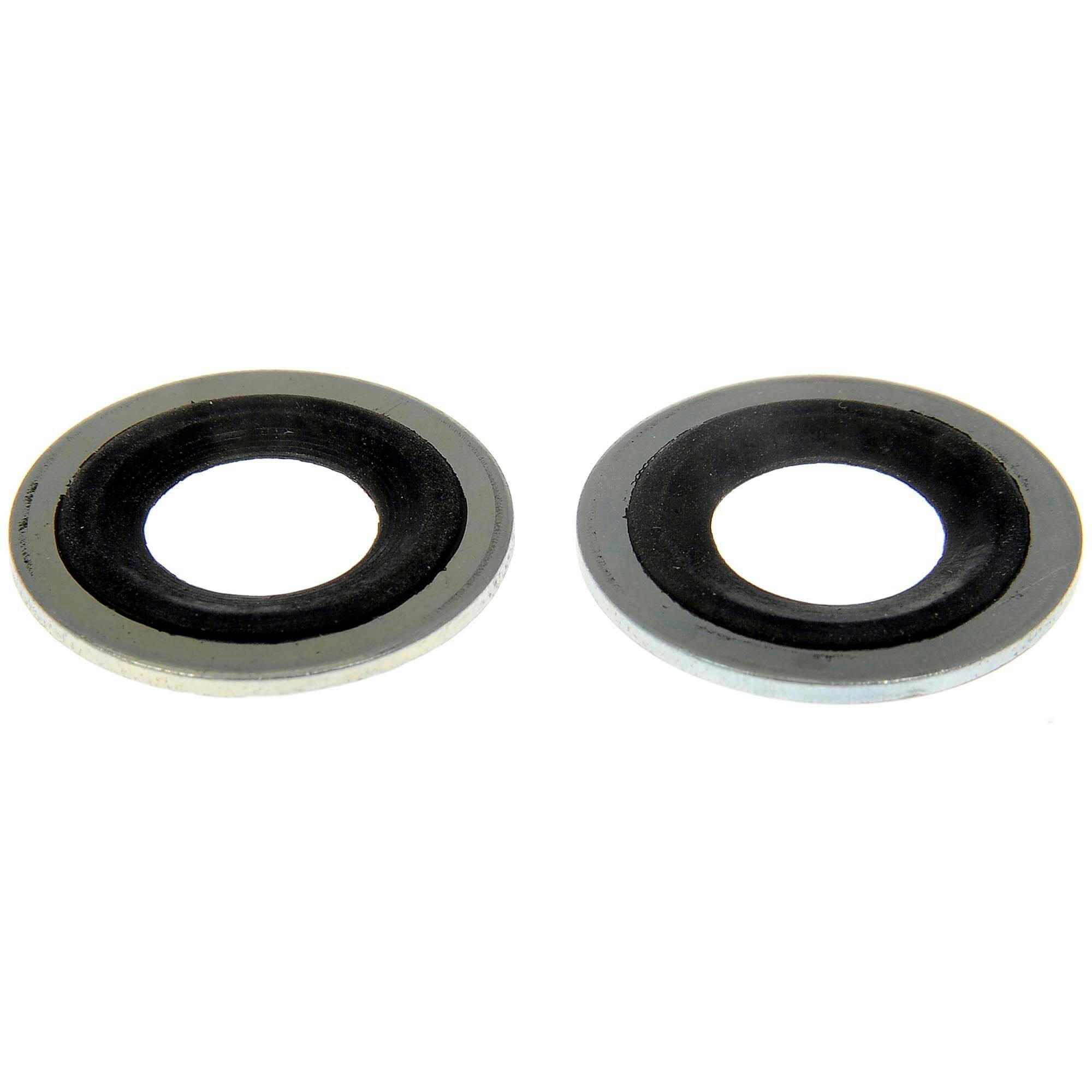 Dorman 097-021CD Rubber/Metal Universal Gasket, 1/2, M12, M12 SO, 2-pk