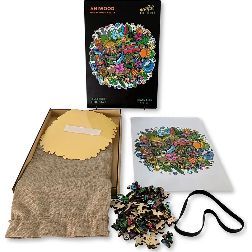 Puzzle Graffiti Ferien