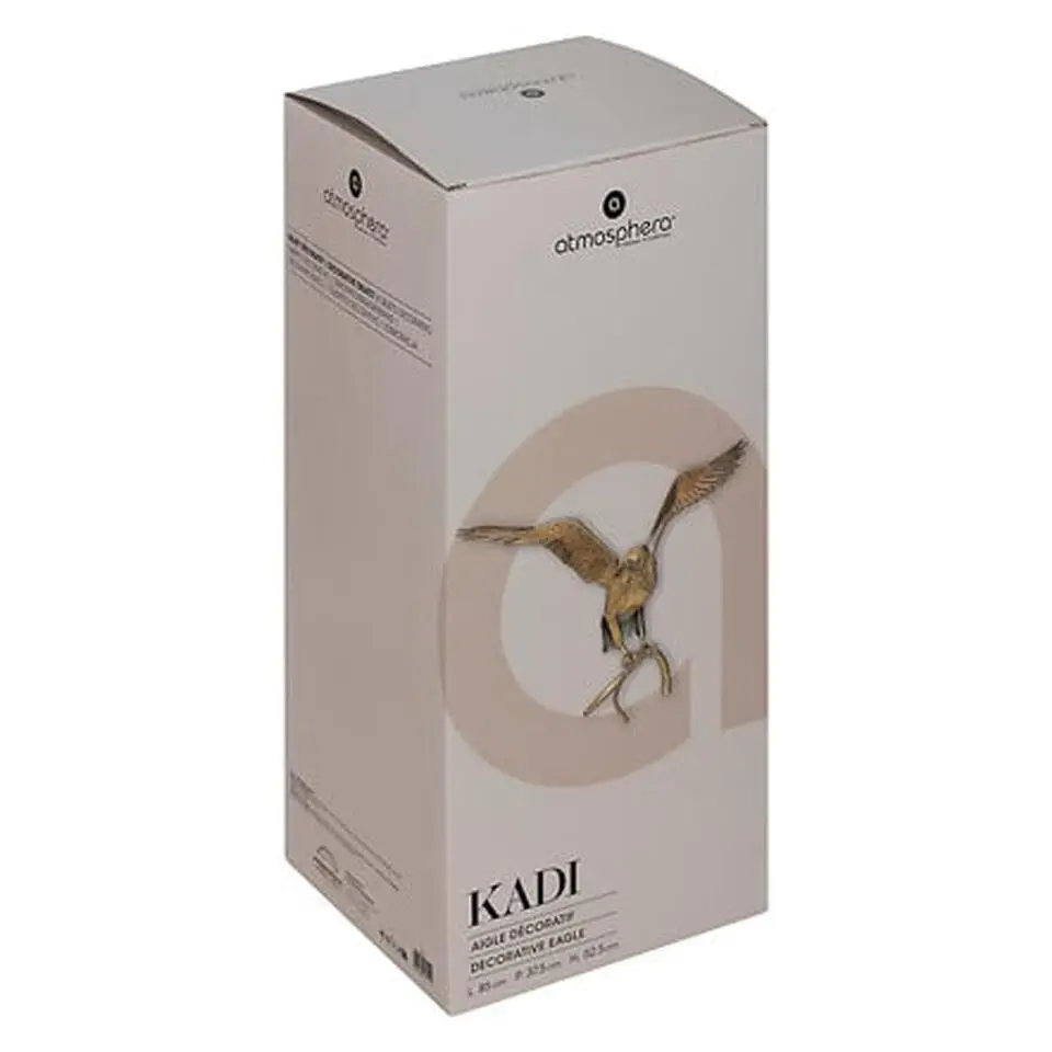 Atmosphera adelaar - goud - metaal - H52,5 cm - modern