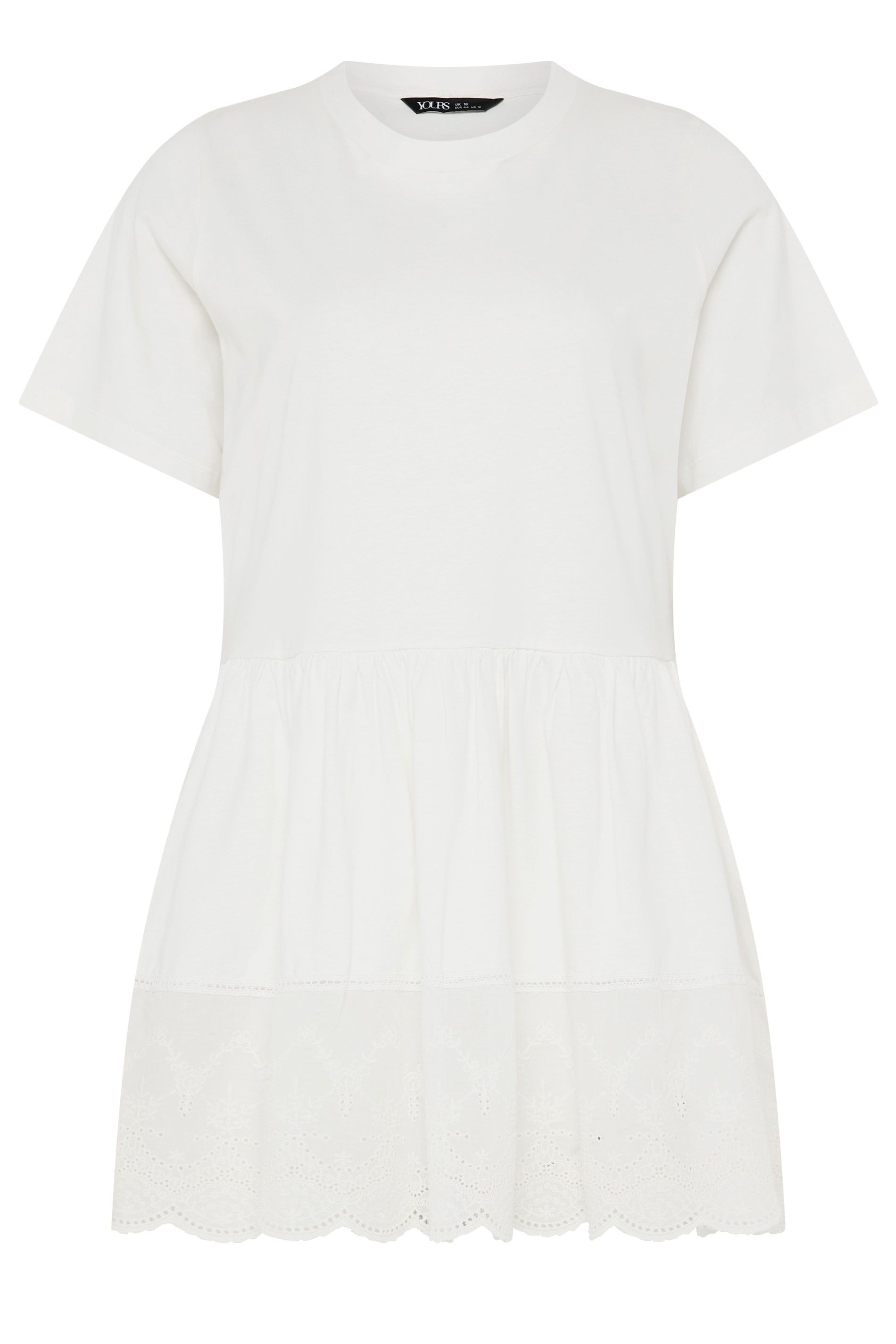Yours Tiered Peplum Top