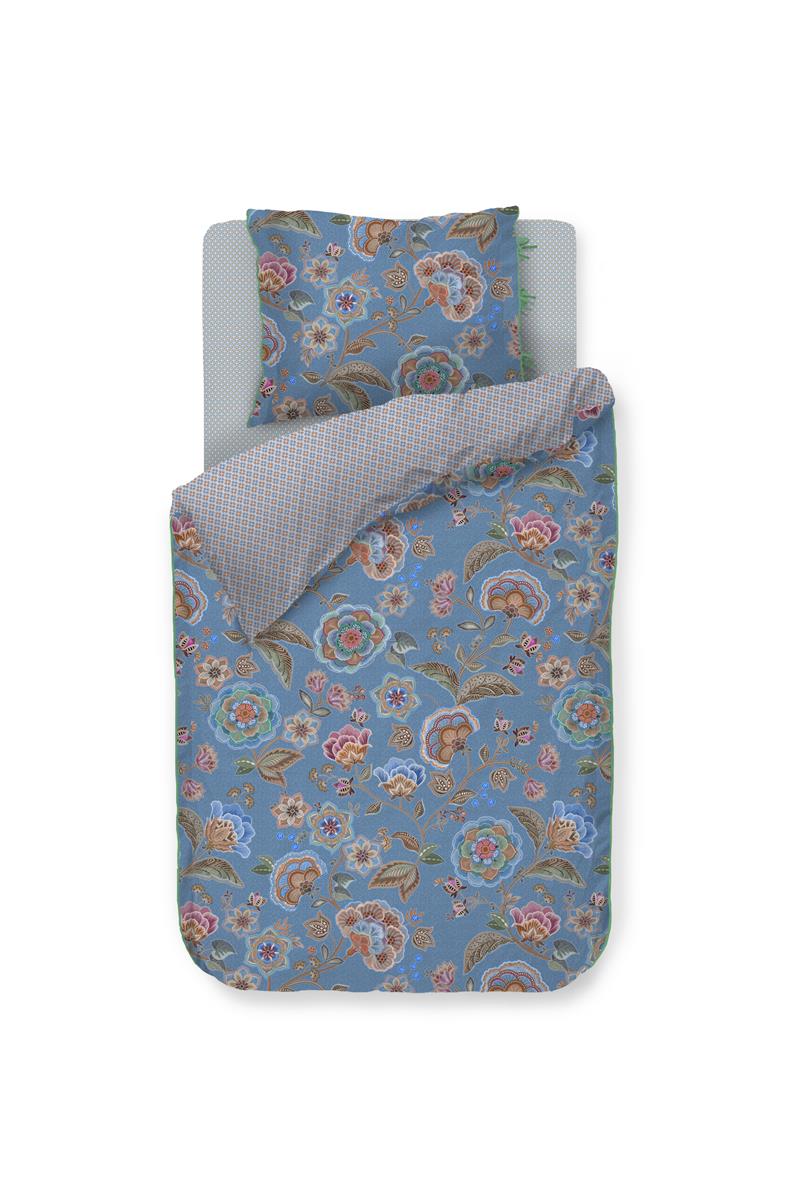 Pip Studio dekbedovertrek Matata - 140x200/220 cm - blauw