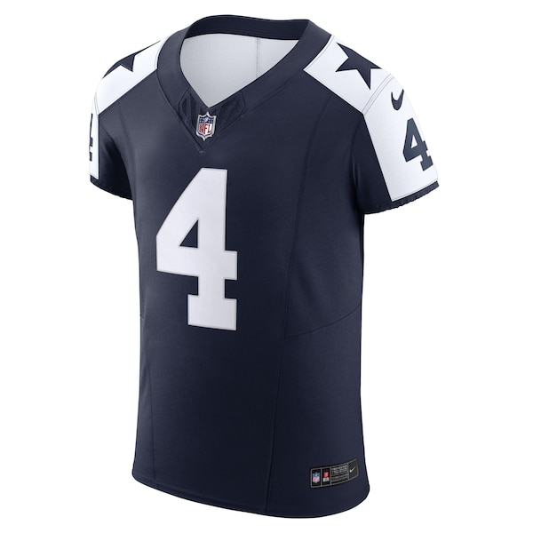 Dak Prescott Dallas Cowboys Nike Alternate Vapor F.U.S.E. Elite Jersey - Navy