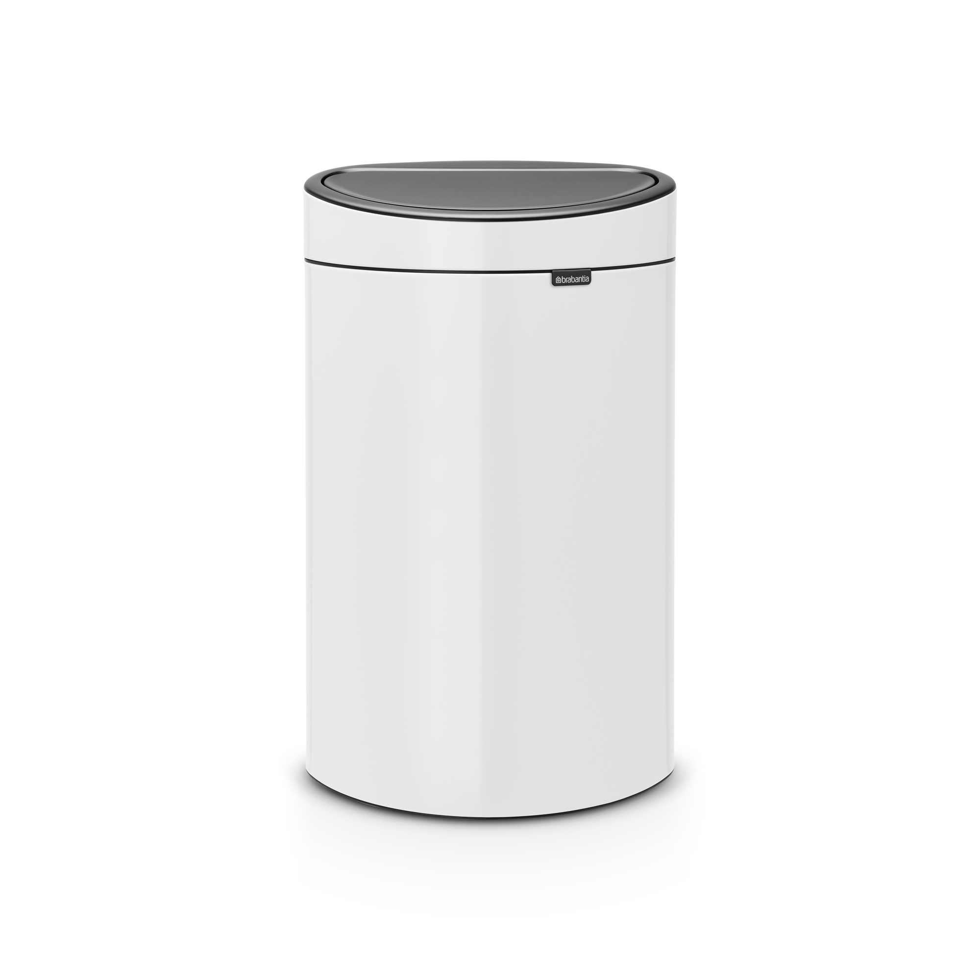 Brabantia Touch Bin New afvalemmer, 40 liter, kunststof binnenemmer - White