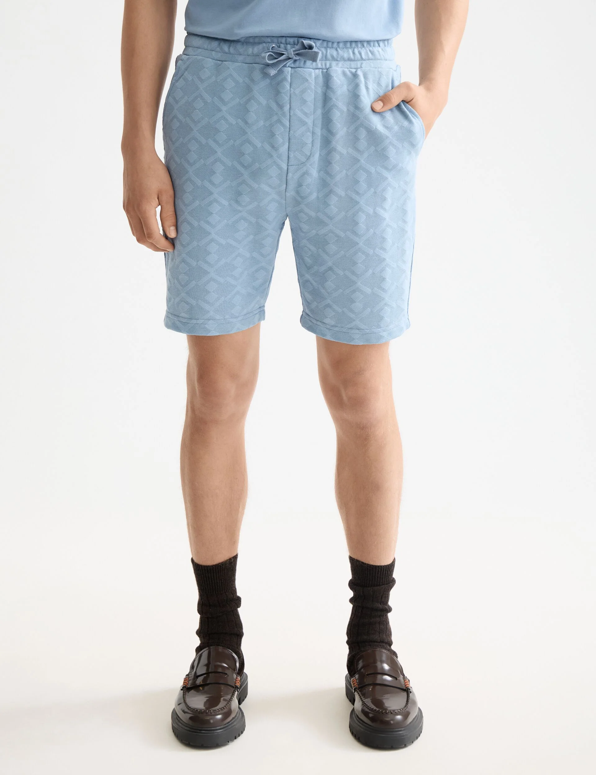 Jacquard Terry Sweatshorts