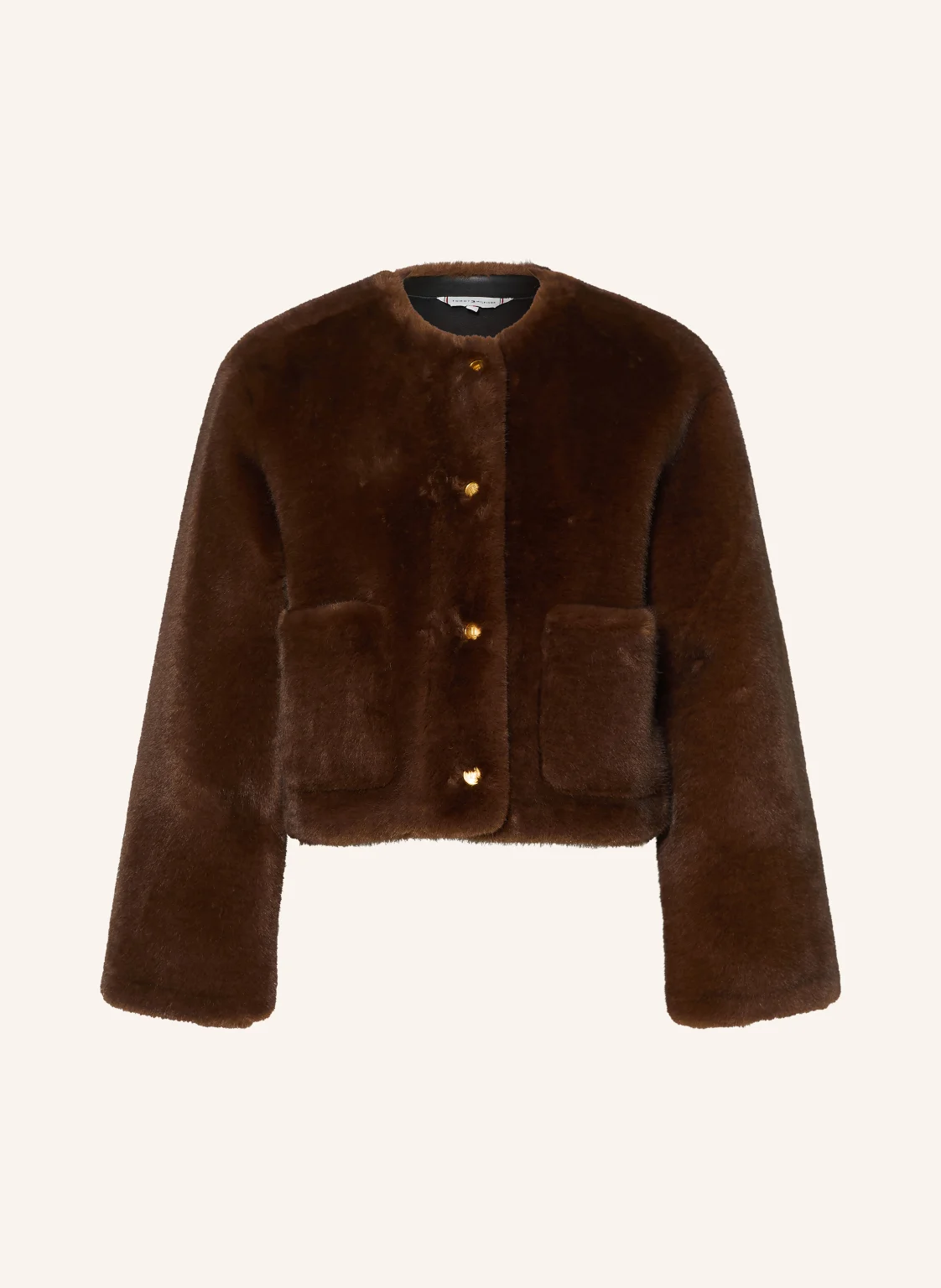 TOMMY HILFIGER Kunstfell-Jacke