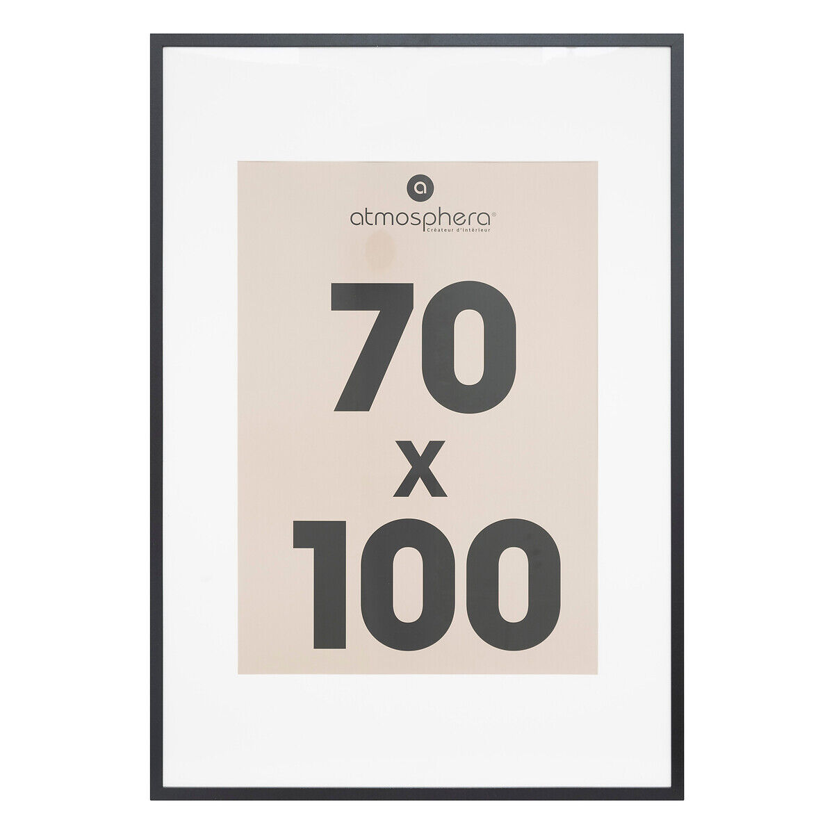 Moldura MANU preto 70x100cm