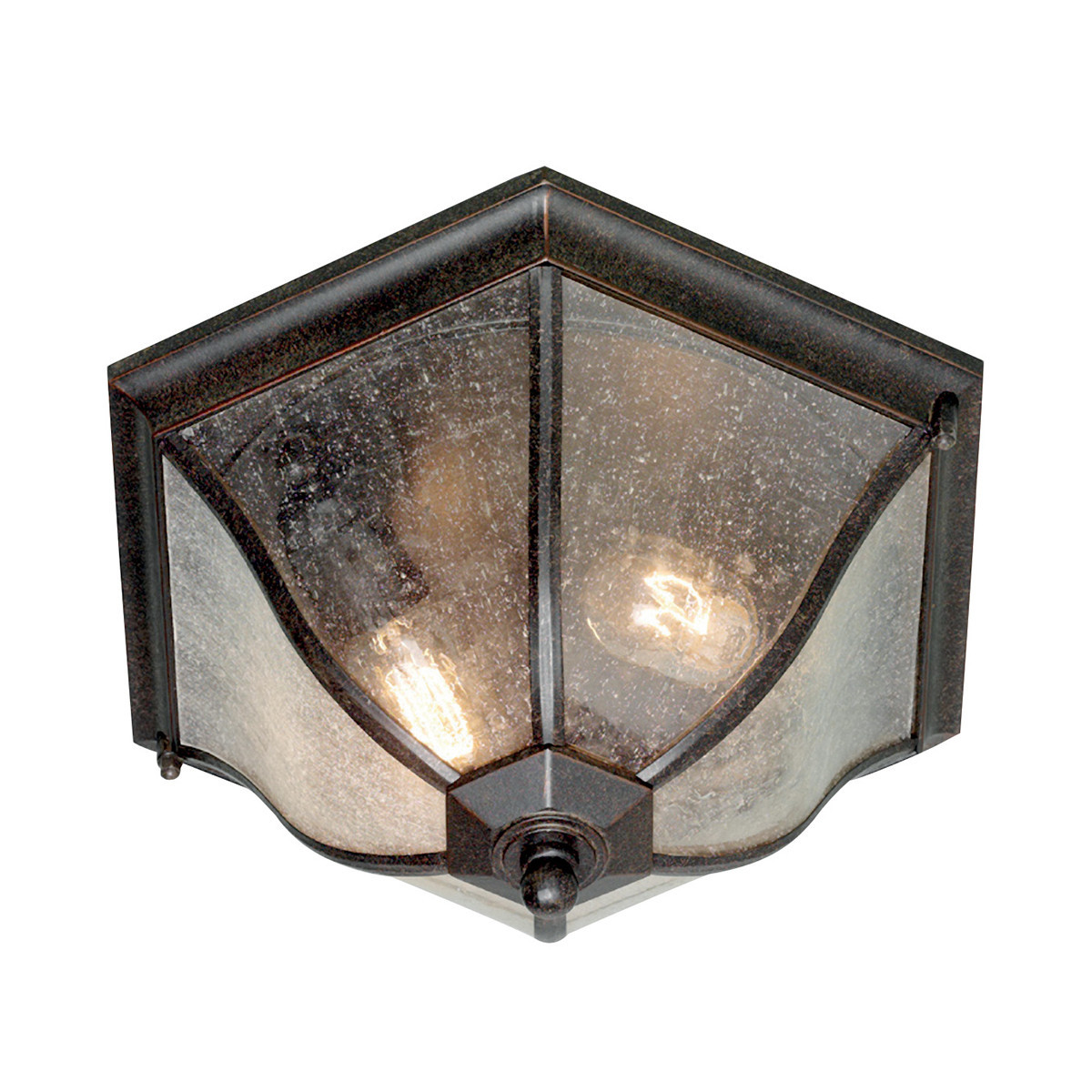 Lampa sufitowa New England postarzany brąz 2xE27x60W IP44 Elstead