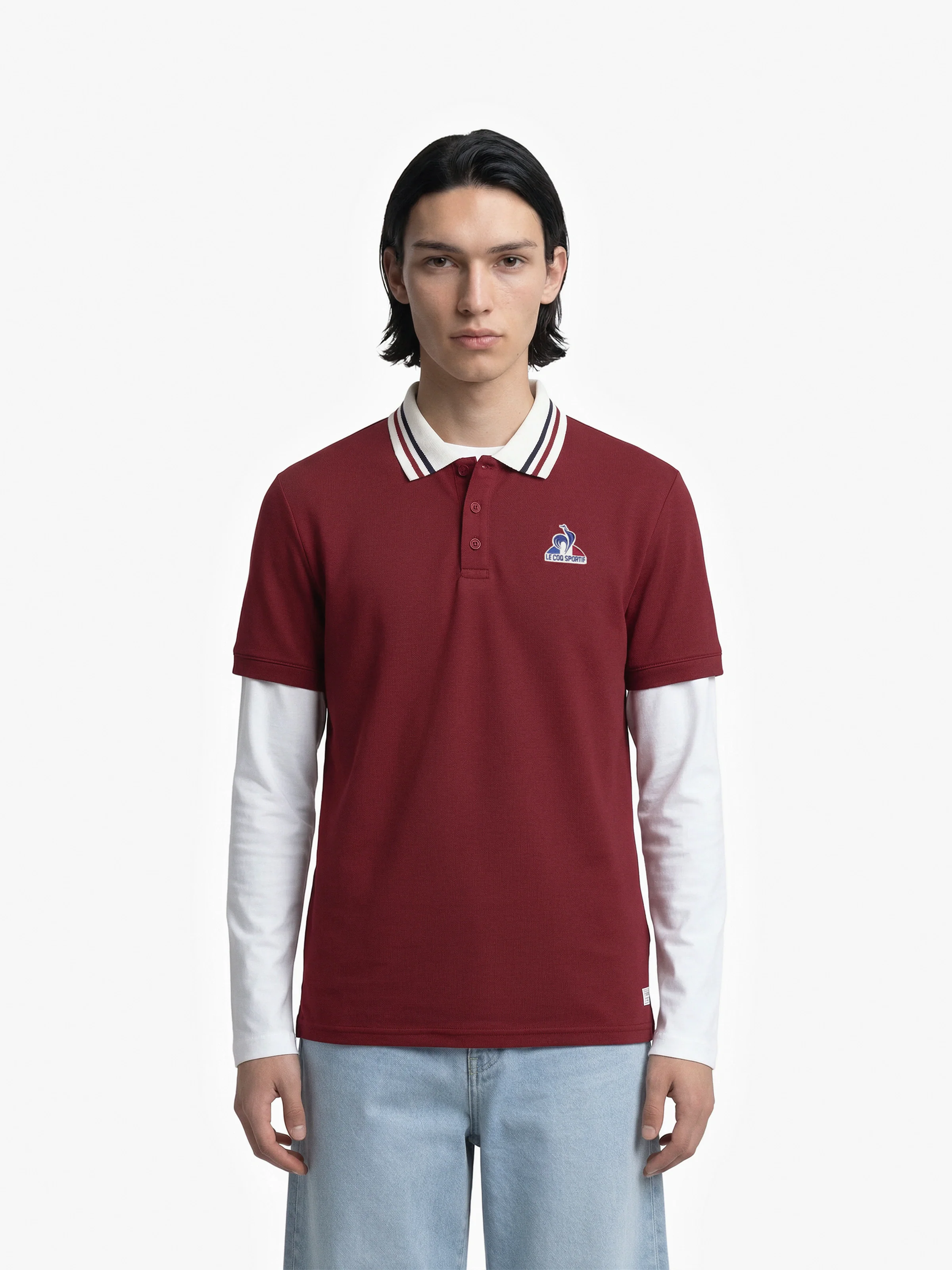 2520598-TRI LF Polo N°2 M rio red | Polo Homme