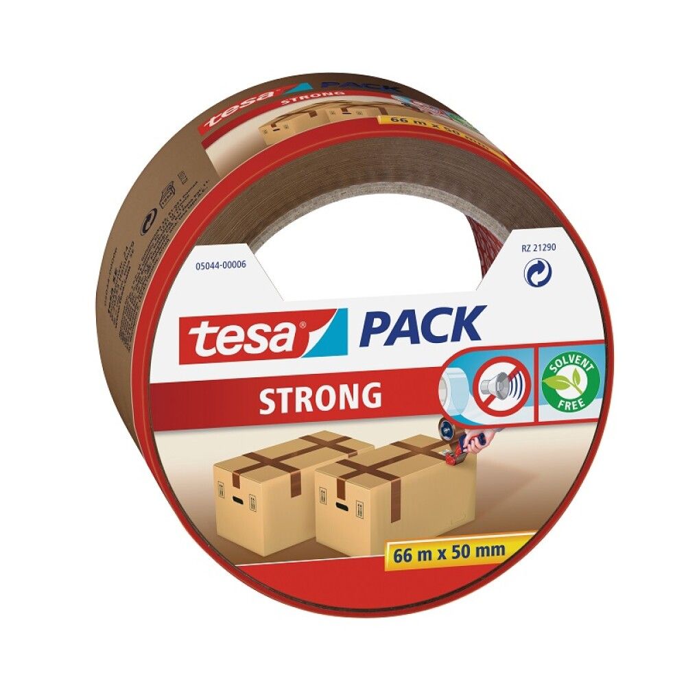 PAKKETAPE TESA PACK STRONG 66MX50MM BRUN