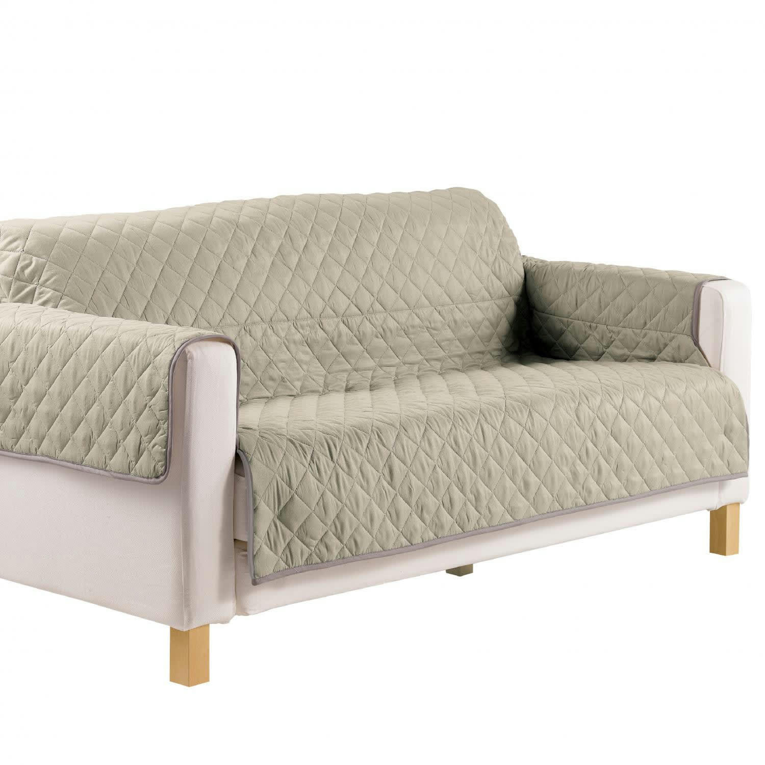 CANAPE - Protege  en polyester argile 279 x 179