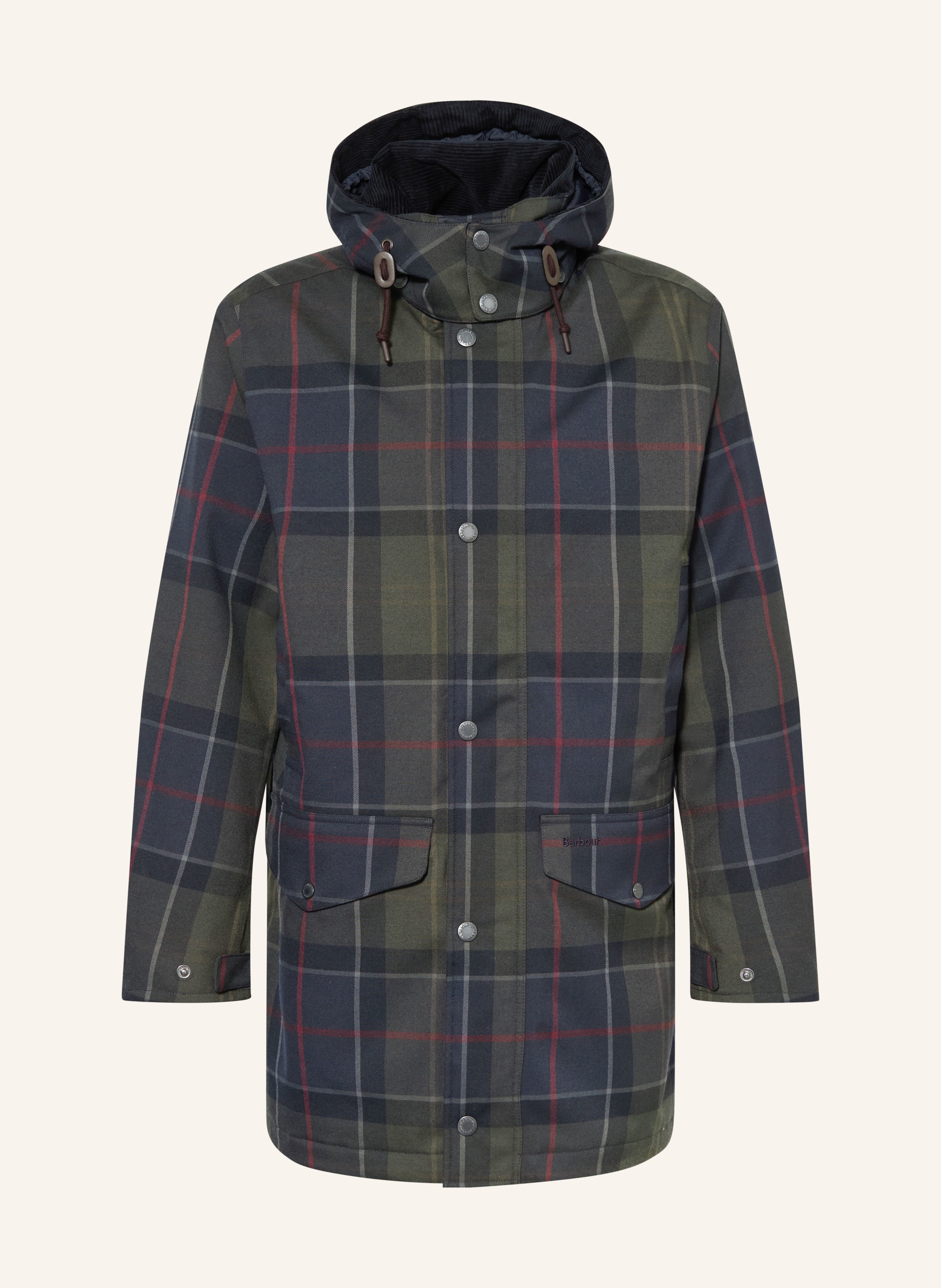 Barbour Parka LONNEN mit abnehmbarer Kapuze