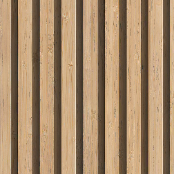 Lambris PVC effet tasseau décoratif lamelles imitation bois linio 37,5 x 260 cm