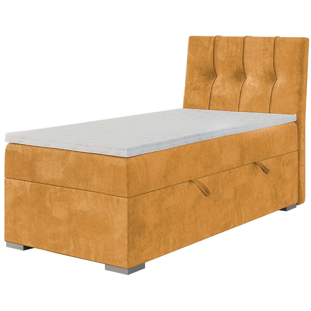 Łóżko kontynentalne DANO 80x200 prawy magic velvet 2215