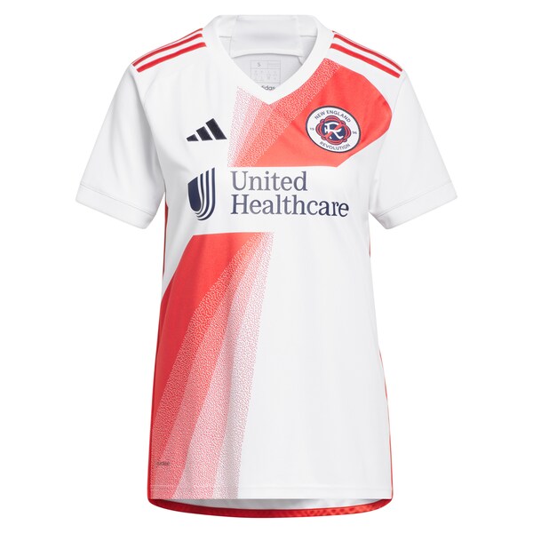 New England Revolution adidas Women's 2024 Defiance Replica Custom Jersey - White