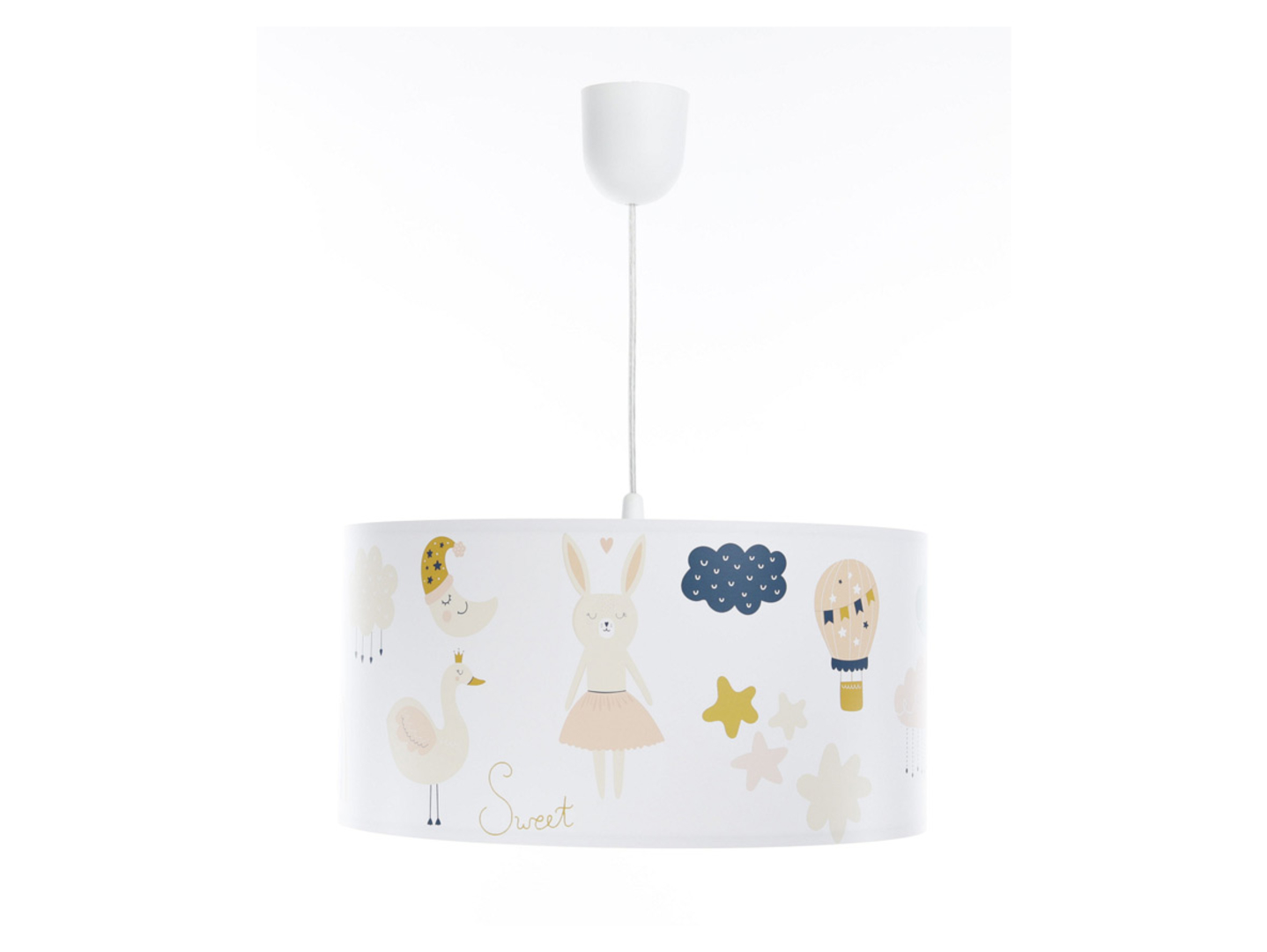 Lampa wisząca dziecięca Sweet Dreams40 cm wielokolorowa