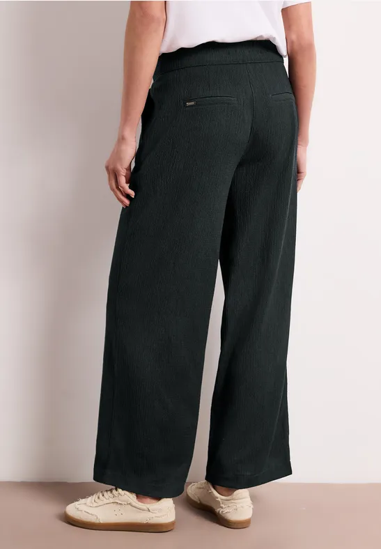 High Waist Wide Leg Hose im Casual Fit