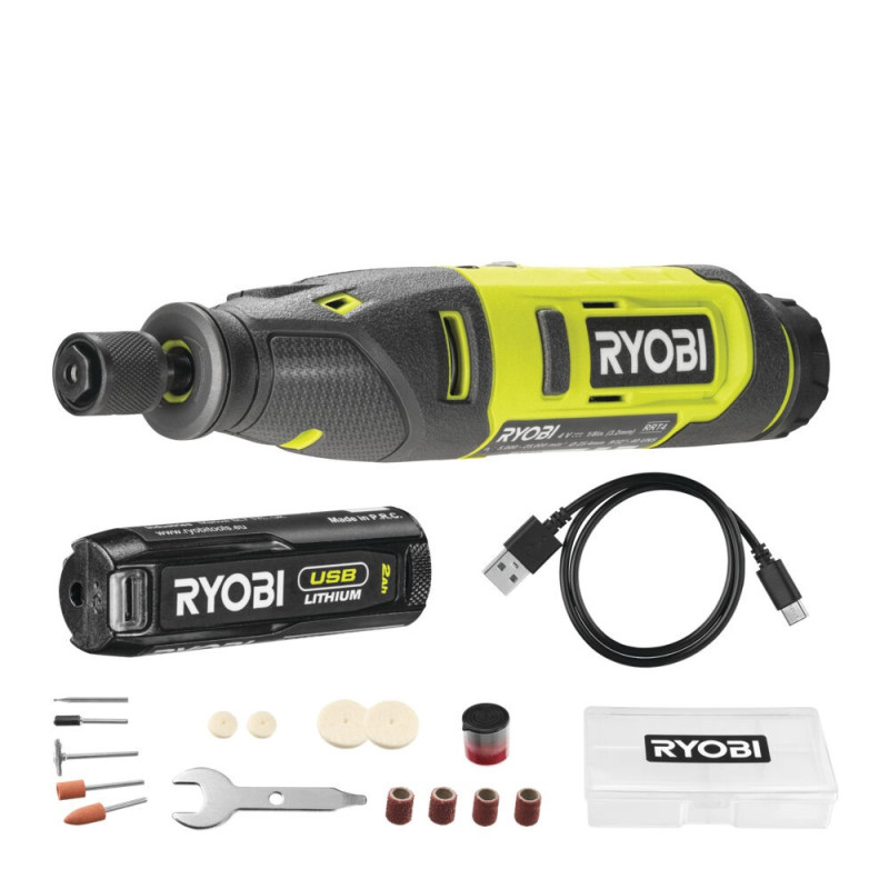 Mini outil multi-fonctions sur batterie RRT4-120GA15 4 V 2 Ah RYOBI