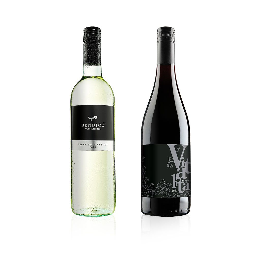 Virgin Wines Italian Customer Favourites Mixed Wine case 12 Bottles (75cl)