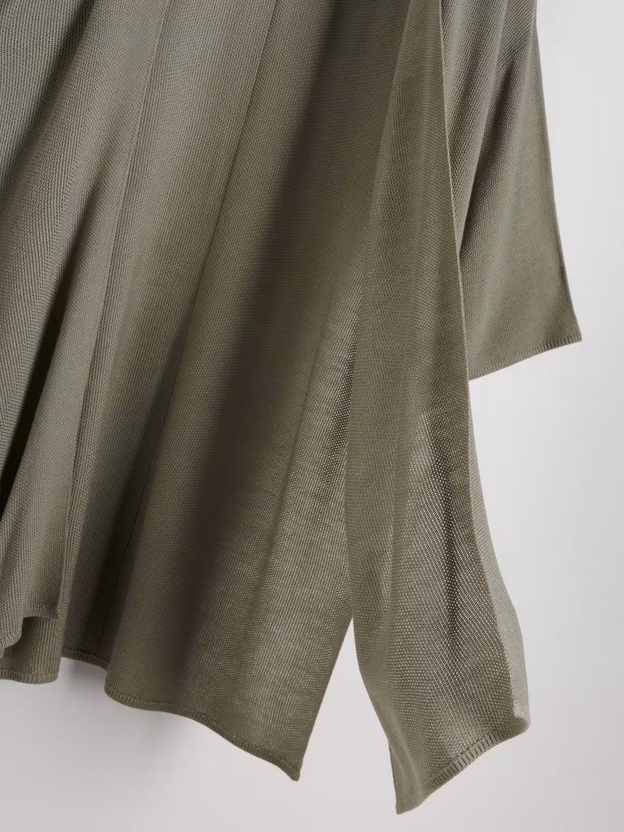 Viscose Blend Longline Cardigan