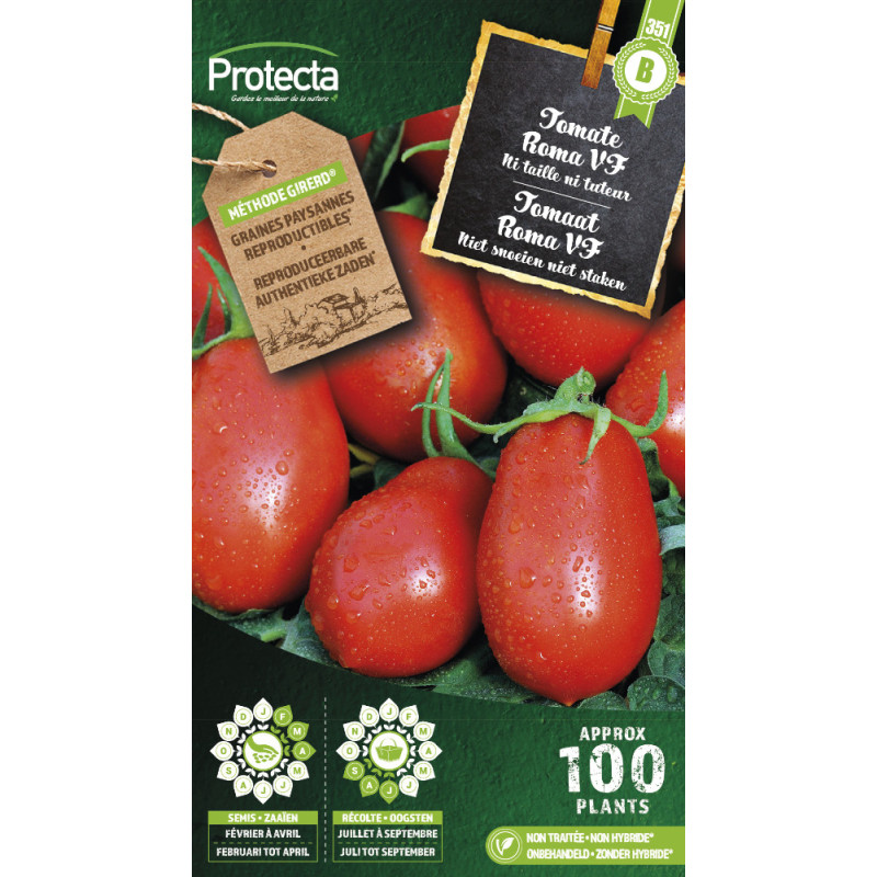 Semences de tomate Roma VF PROTECTA