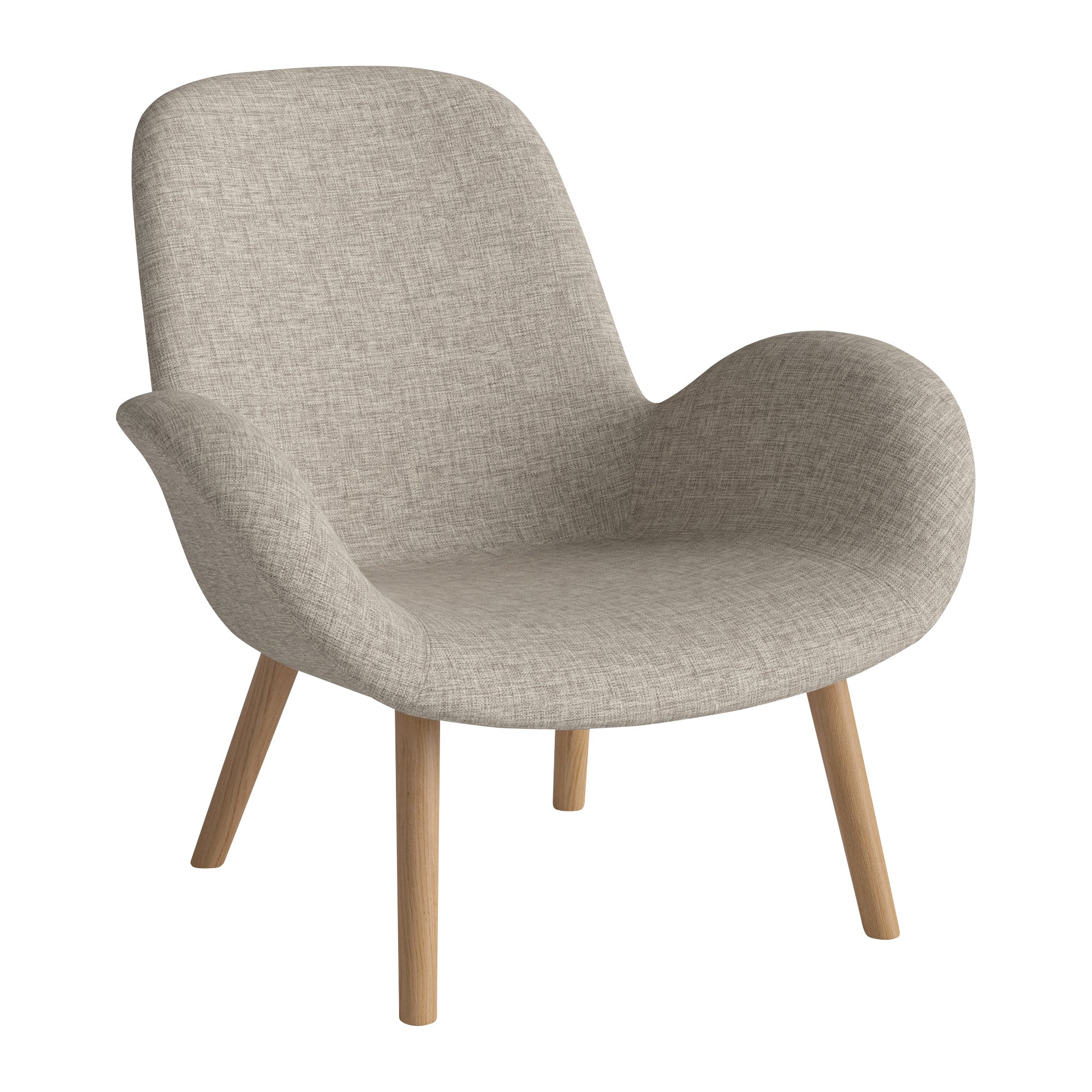 Bolia Seed Fauteuil - Eiken - Dark Beige