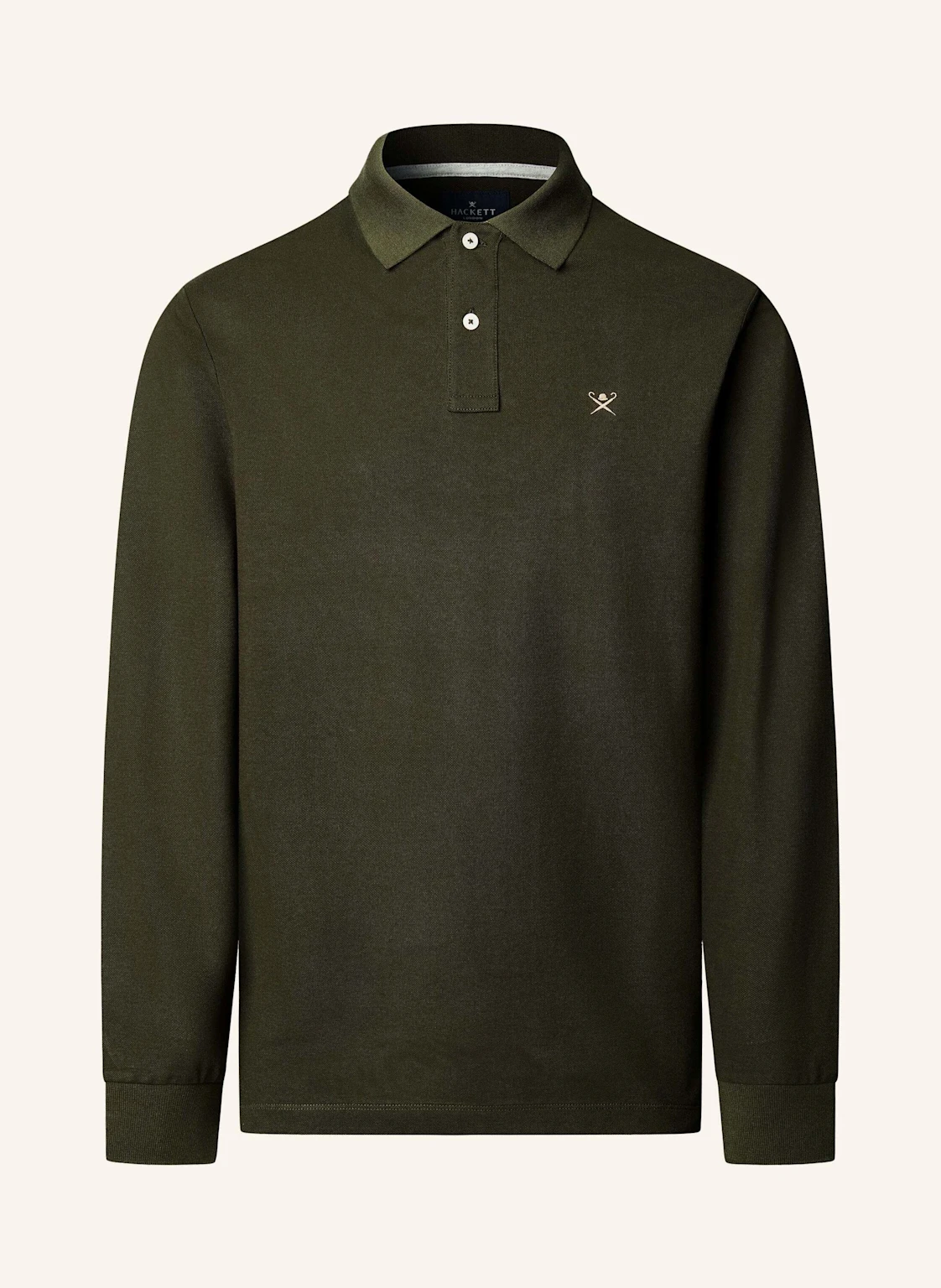 HACKETT LONDON Poloshirt SLIM FIT LOGO LS
